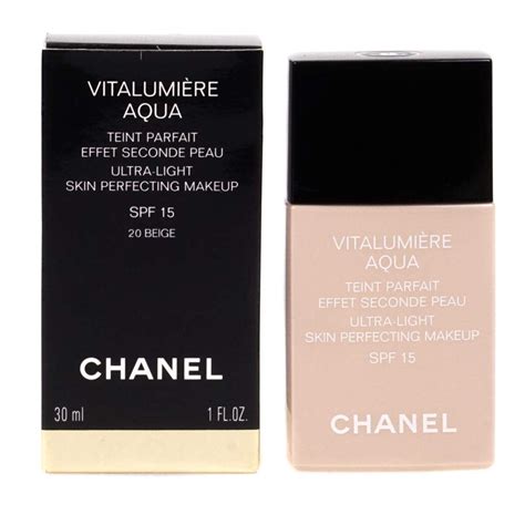 chanel vitalumiere aqua blonde hair light skin|Chanel vitalumiere aqua 20 beige.